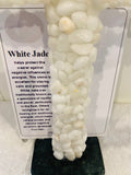 White Jade Cross Arch Angel Michael