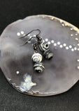 Zebra Jasper Crystal Earrings