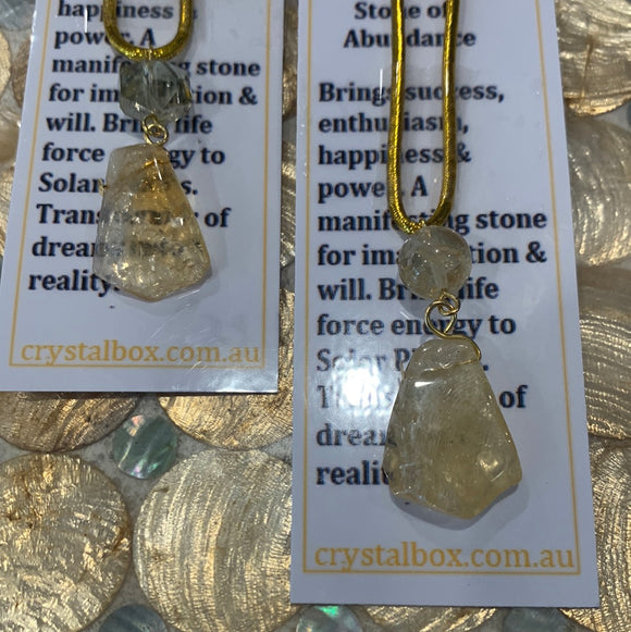 Citrine Necklaces