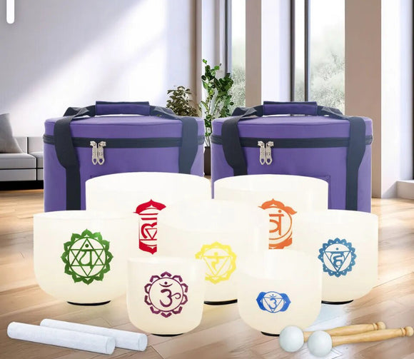 Chakra Singing Bowls Set