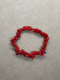 Red Coral Crystal Bracelet