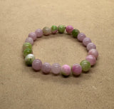 Rose Quartz and Persian Jade Bracelet
