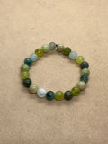 Mixed Green Jade Bracelet