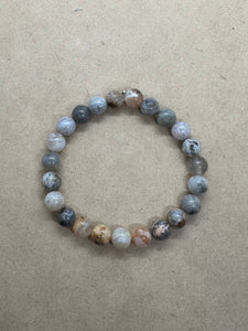 Botswana Agate Crystal Bracelet