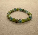 Mixed Green Jade Bracelet