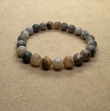 Botswana Agate Crystal Bracelet