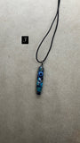 Imperial Jasper Crystal & Evil Eye Necklace
