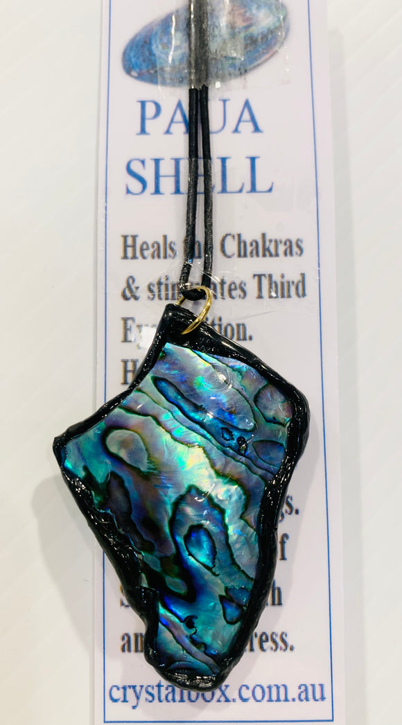 Paua Shell Necklace 25