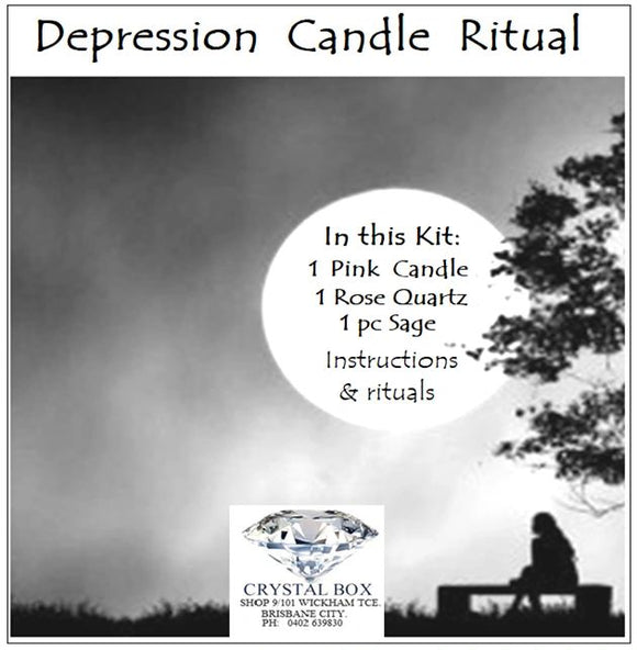 Depression Candle Ritual Kit