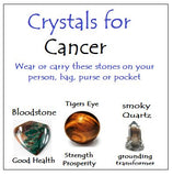 Crystals for Cancer