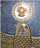 Eye Of Horus Eagle Mirrored Mosaic