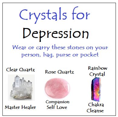 Crystals for Depression