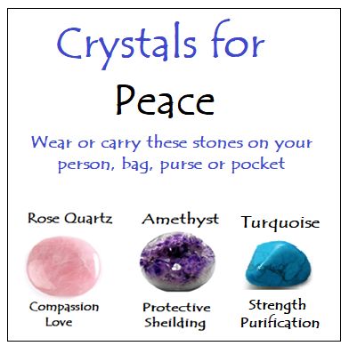 Crystals for Peace