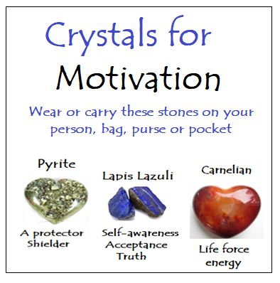 Crystals for Motivation