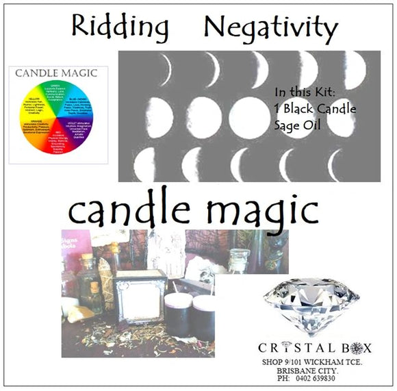 Ridding Negativity Candle Kit
