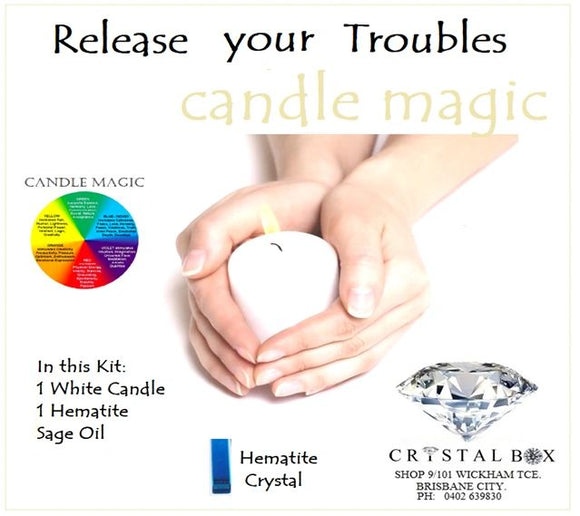 Release your Troubles Candle Kit