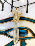 Isis Clear Quartz Necklace