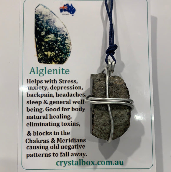 Raw Alglenite Necklace 16