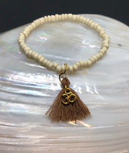 Tassel Bracelet with Om Symbol