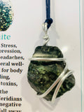 Raw Alglenite Necklace 23