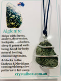 Raw Alglenite Necklace 17
