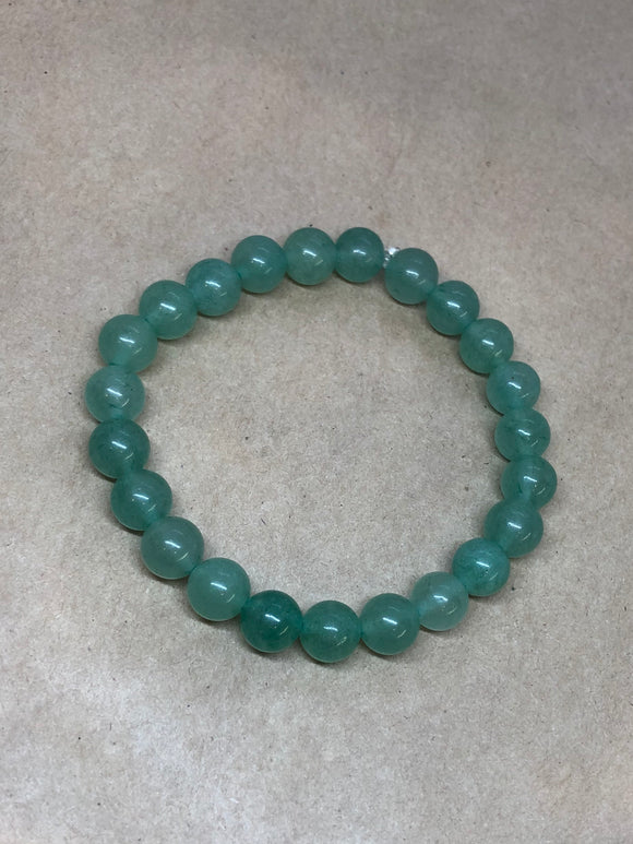 Green Aventurine Crystal Beaded Bracelet