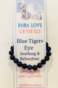 Blue Tigers Eye Bracelet