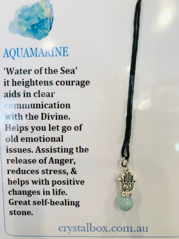 Aquamarine Necklace 1