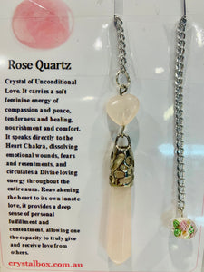 Rose Quartz Pendulum