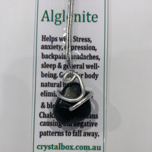 Alglenite Raw Australian Crystal Choker Necklace 8