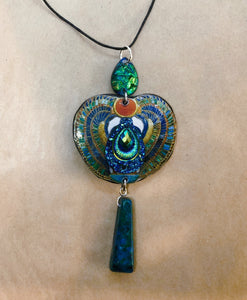 Handmade Scarab Necklace