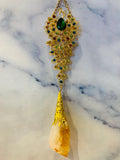 Peacock Citrine Sun Catcher