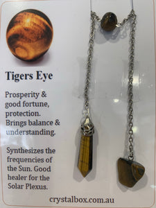 Tigers Eye Pendulum 1