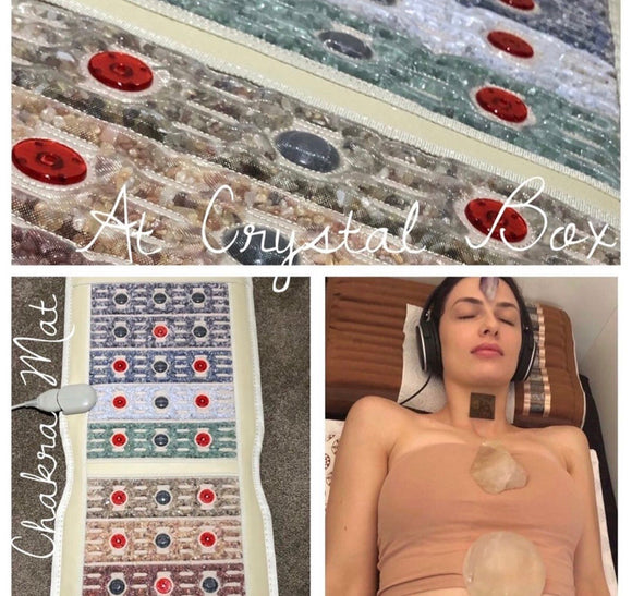 Chakra Energy Healings on Crystal Mat 30 mins