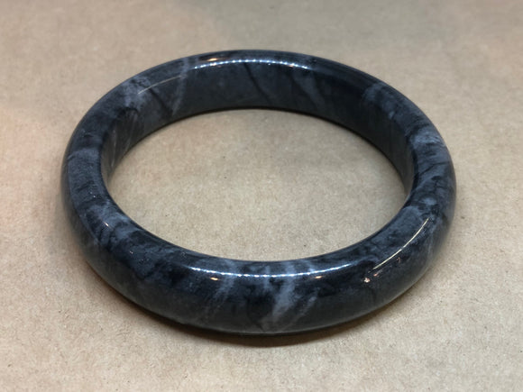 Grey Jade Crystal Bangle