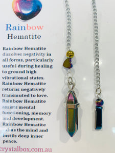 Rainbow Crystal Pendulum 1