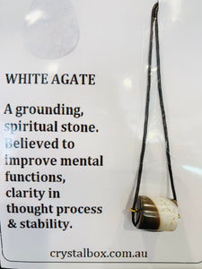 White Agate Necklace 2