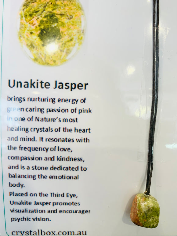 Unakite Jasper Necklace 1