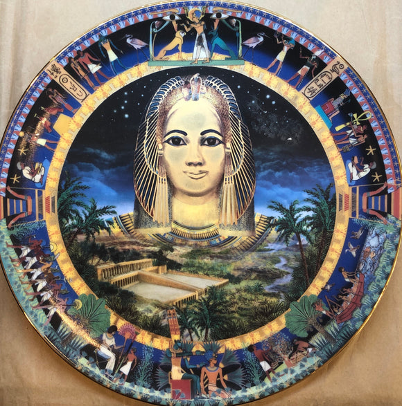 Hatshepsut Egyptian Goddess Display Plate