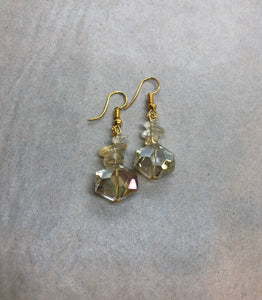 Citrine Crystal Earrings