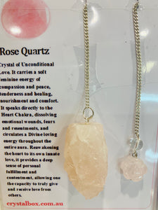 Rose Quartz Pendulum