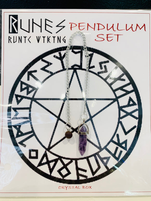 Runes Pendulum Set