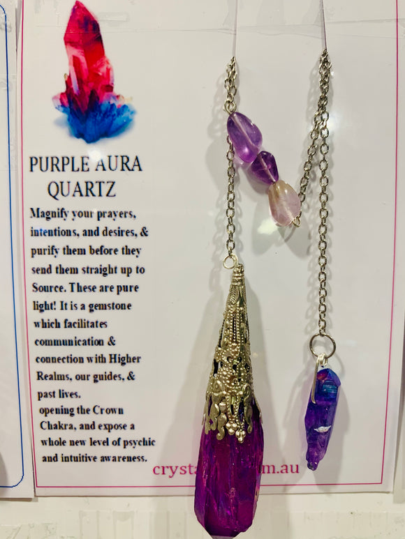 Purple Aura Pendulum