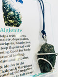 Raw Alglenite Necklace 27