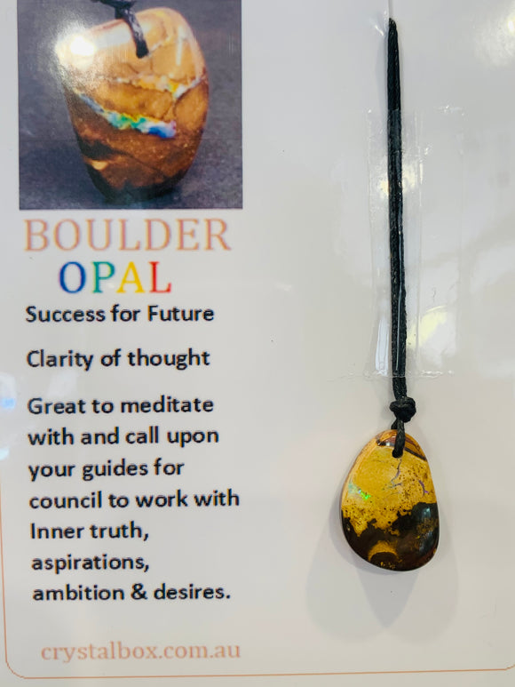 Boulder Opal Necklace 3