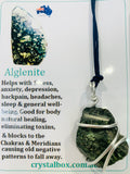 Raw Alglenite Necklace 23