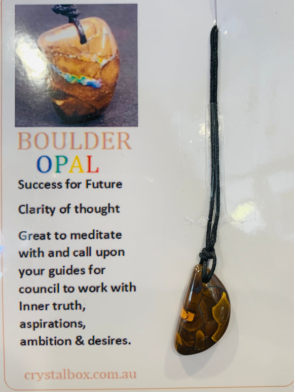 Boulder Opal Necklace 2