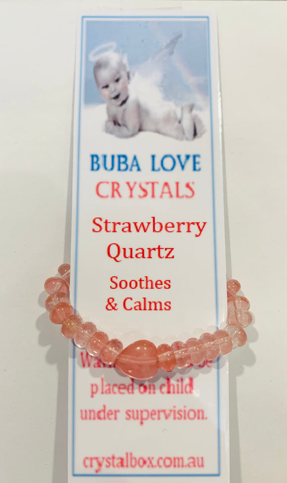 Strawberry Quartz Bracelet