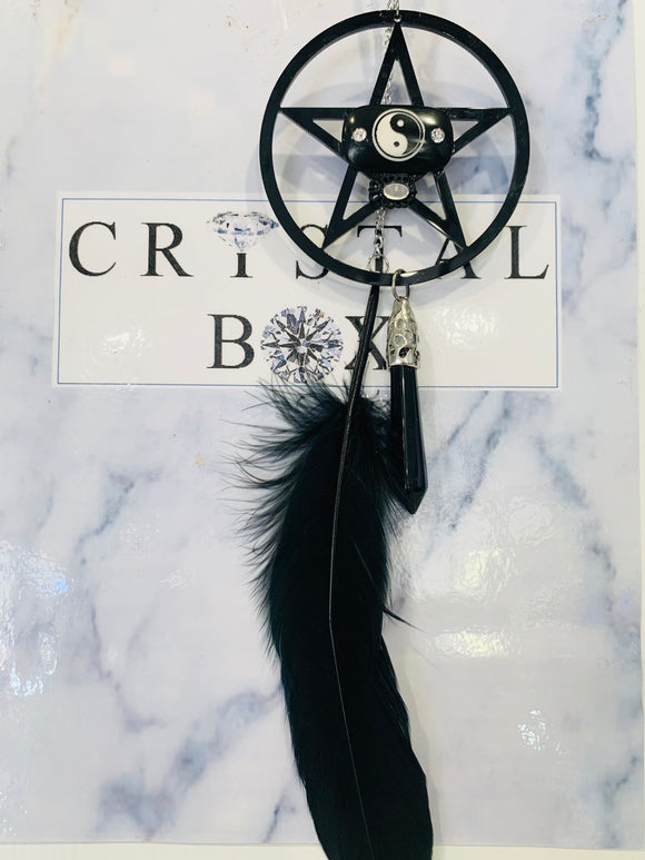 Obsidian Crystal Dream/Sun Catcher Pendulum