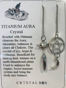 Silver Titanium Pendulum